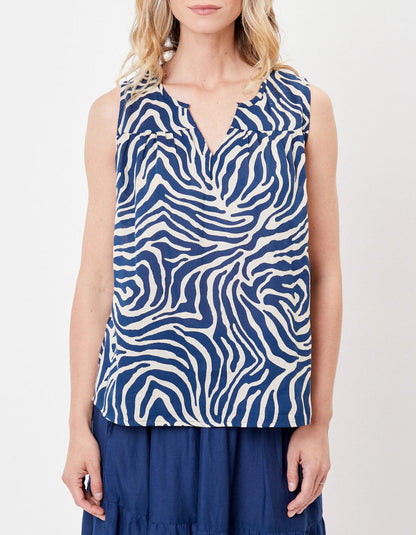 Débardeur ample coton bio EYRI PRINT