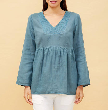Tunique gaze de coton bio Golma