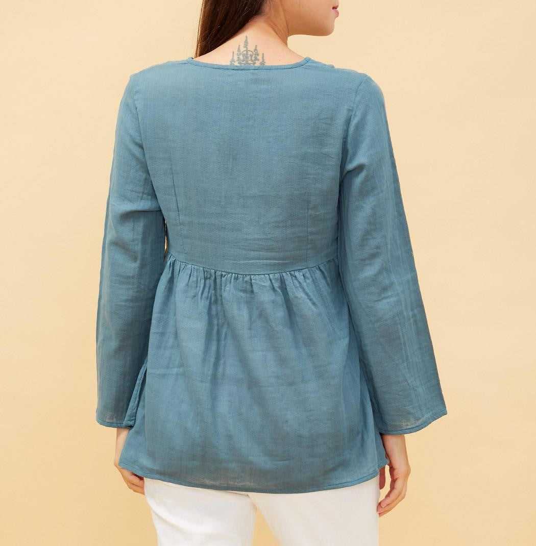 Tunique gaze de coton bio Golma