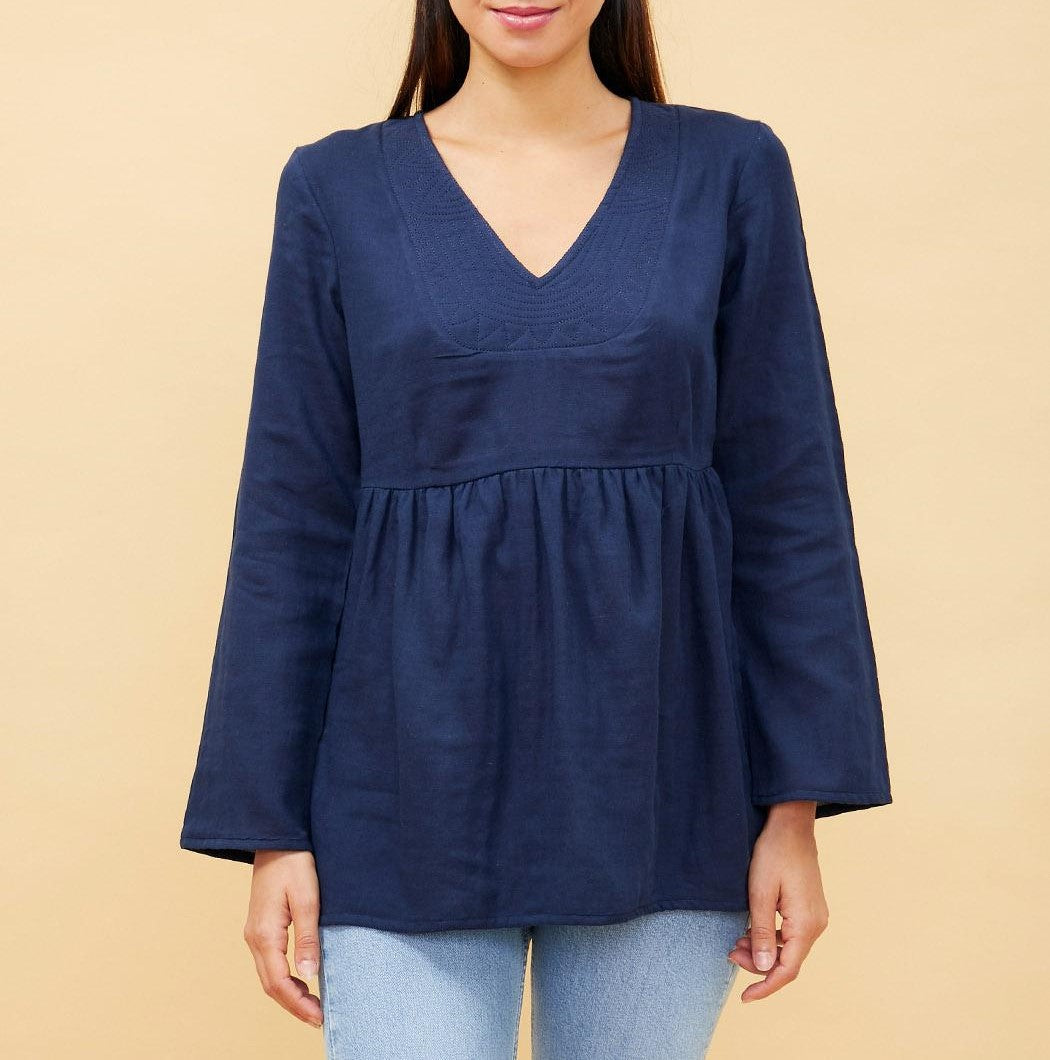 Tunique gaze de coton bio Golma