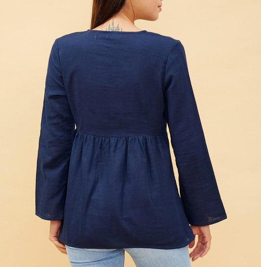 Tunique gaze de coton bio Golma