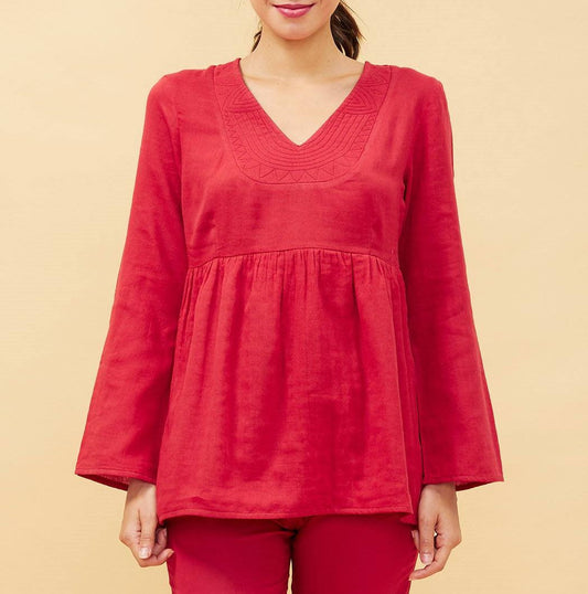 Tunique gaze de coton bio Golma