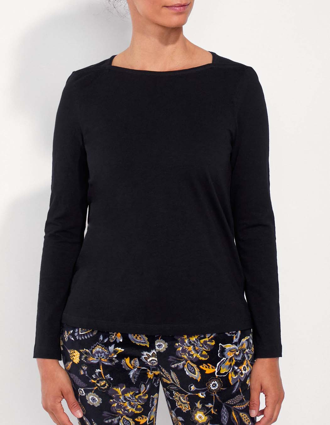 T-shirt coton bio col bateau GONDA