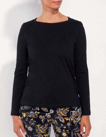 T-shirt coton bio col bateau GONDA