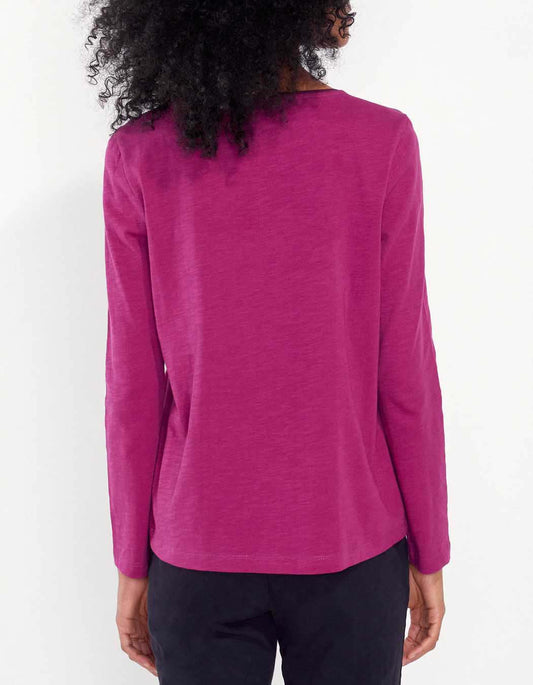 T-shirt coton bio col bateau GONDA