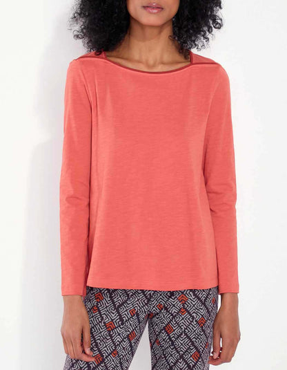 T-shirt coton bio col bateau GONDA