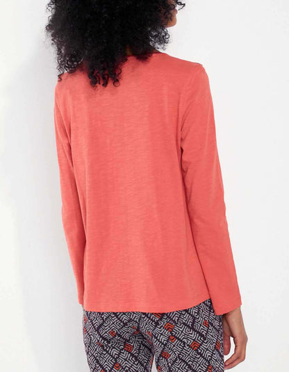 T-shirt coton bio col bateau GONDA