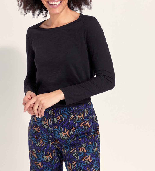T-shirt coton bio col bateau GONDA