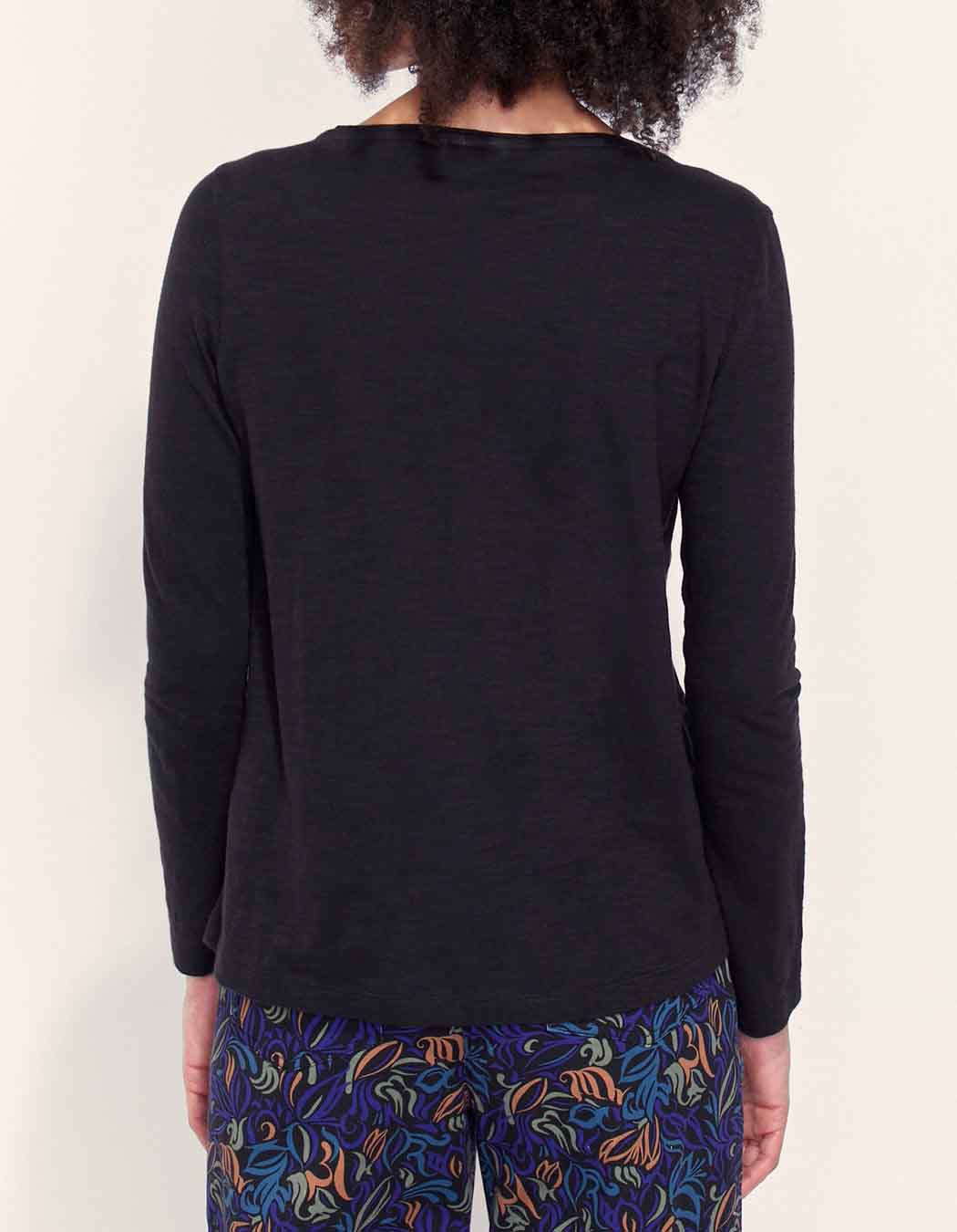 T-shirt coton bio col bateau GONDA