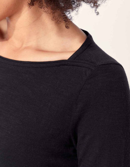 T-shirt coton bio col bateau GONDA