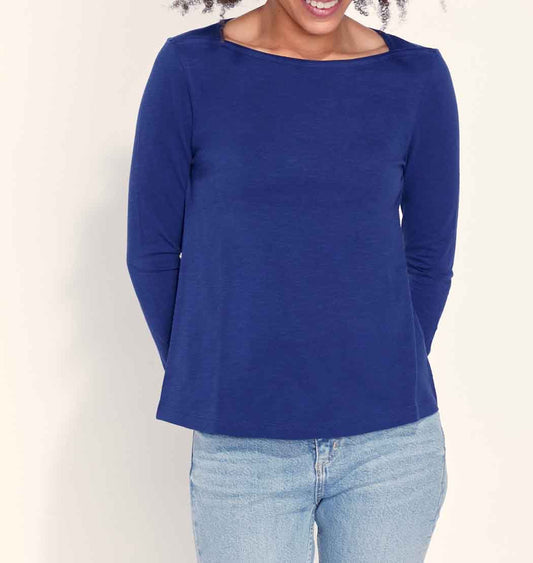 T-shirt coton bio col bateau GONDA