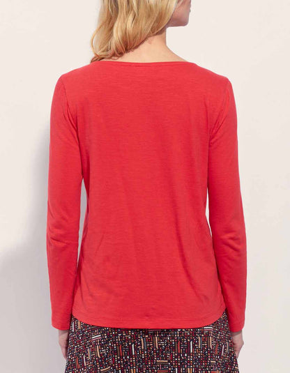T-shirt coton bio col bateau GONDA