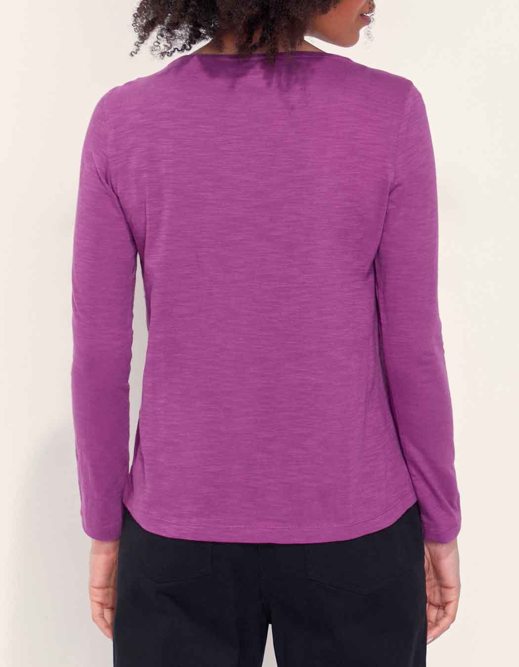 T-shirt coton bio col bateau GONDA