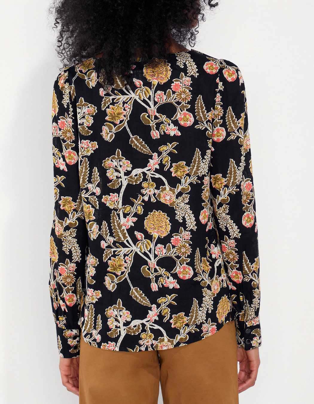 Blouse coton bio imprimée HARDOI