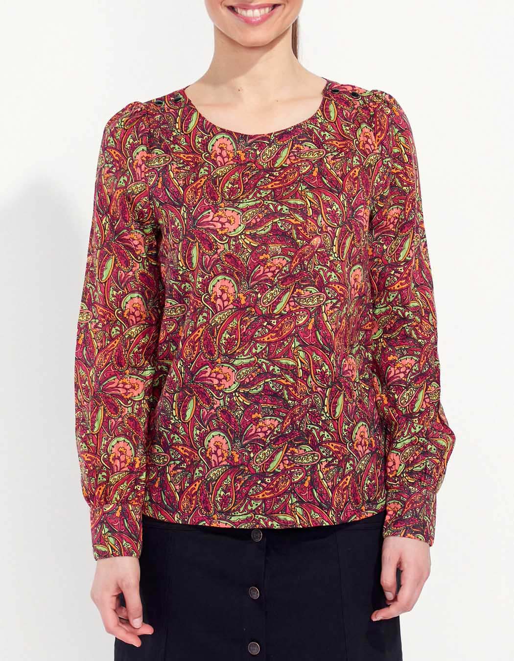 Blouse coton bio imprimée HARDOI