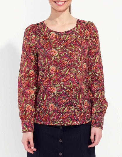 Blouse coton bio imprimée HARDOI