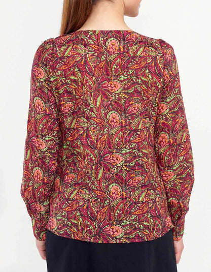 Blouse coton bio imprimée HARDOI