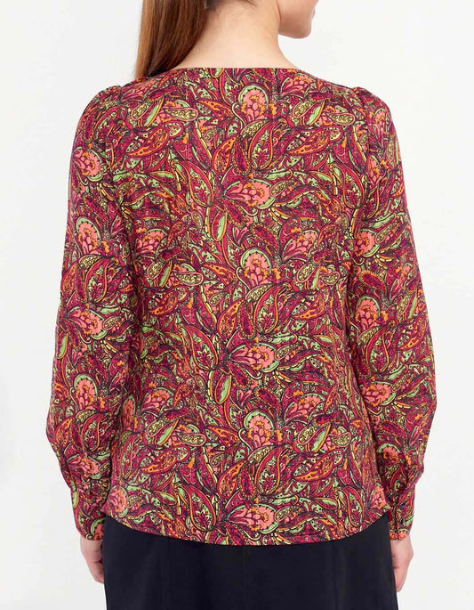 Blouse coton bio imprimée HARDOI
