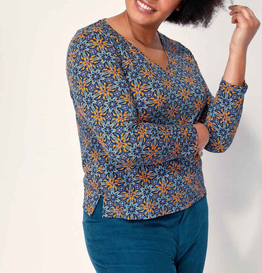 T-shirt coton bio imprimé TAMIR