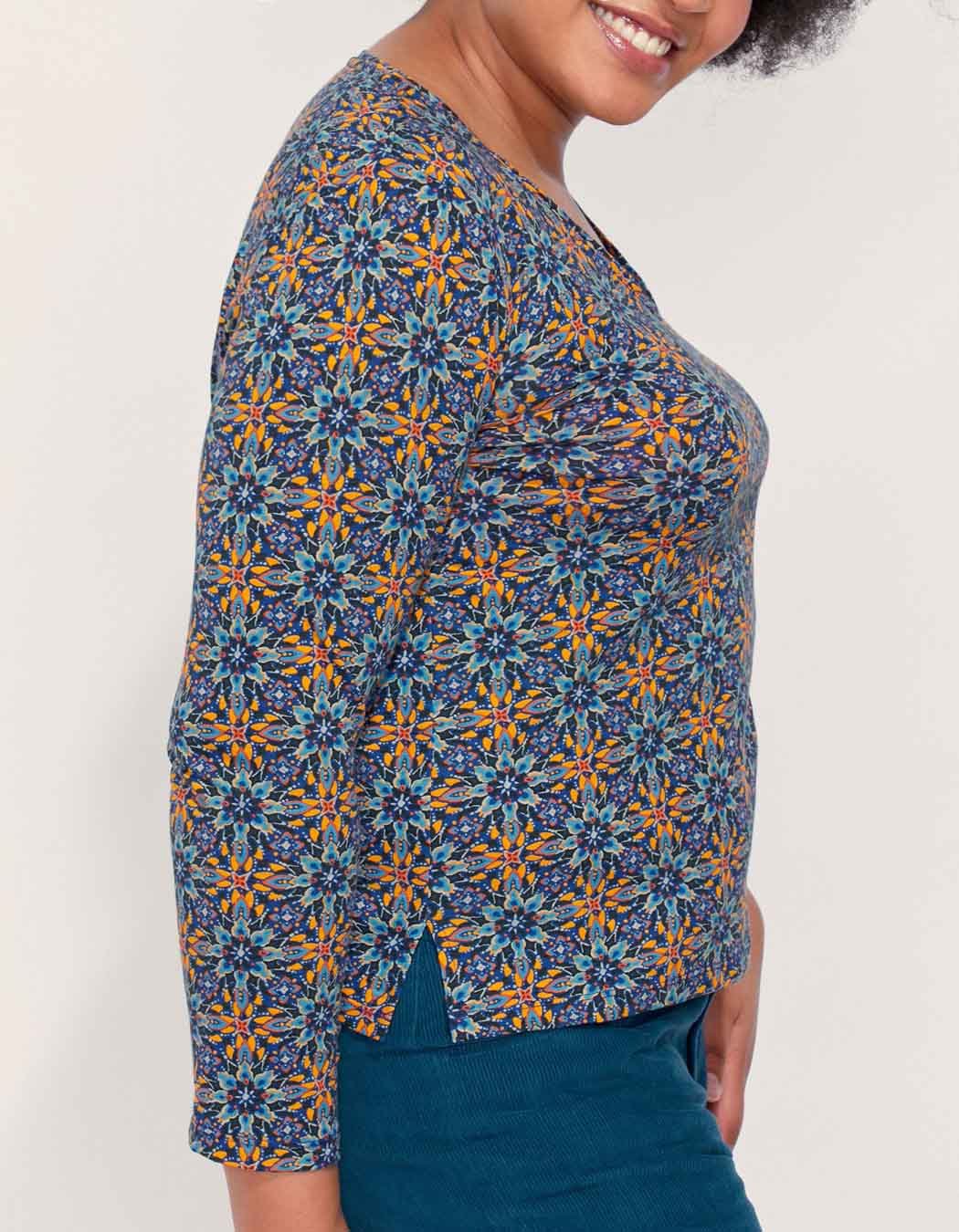 T-shirt coton bio imprimé TAMIR