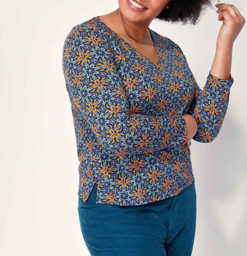 T-shirt coton bio imprimé TAMIR