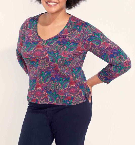 T-shirt coton bio imprimé TAMIR
