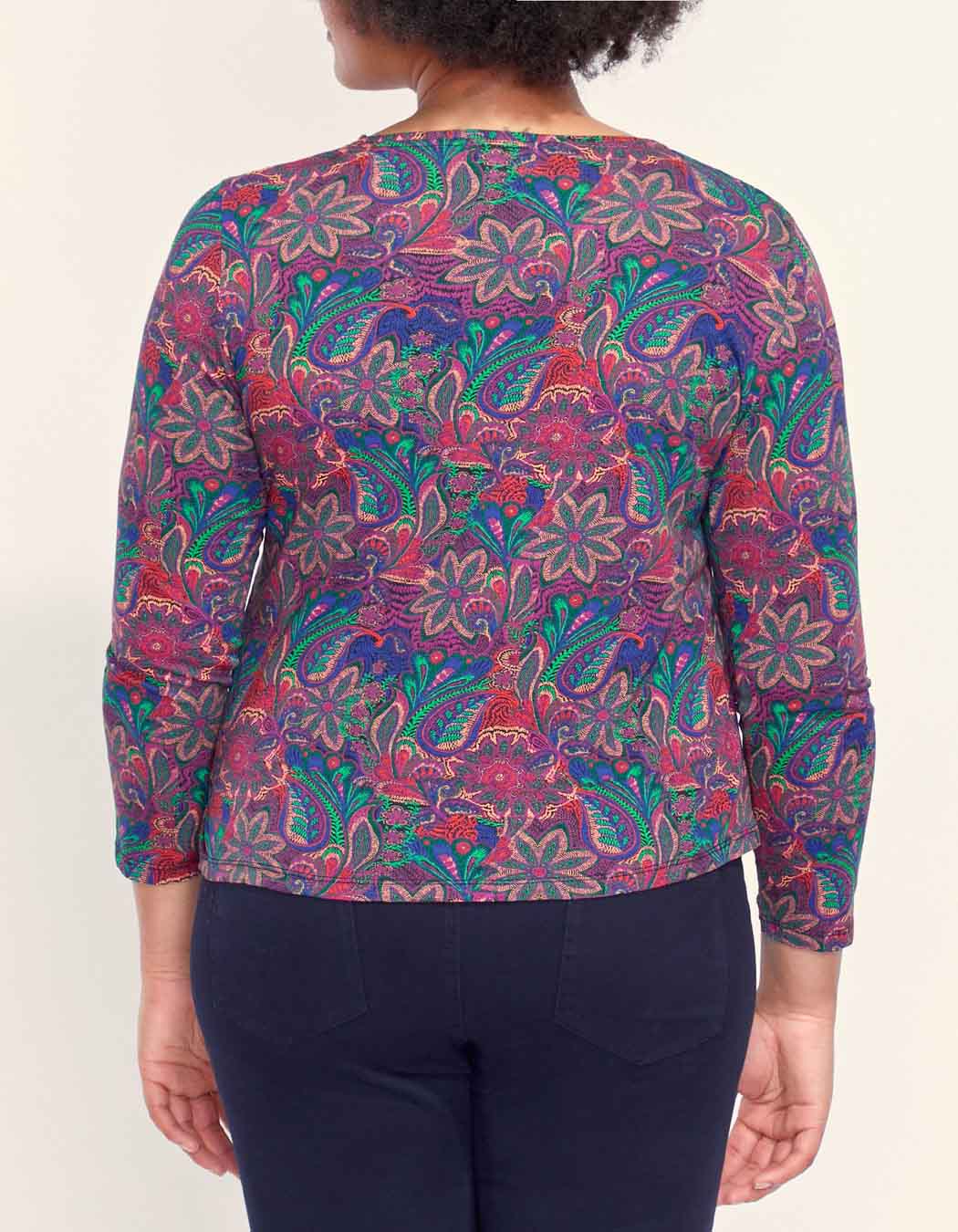 T-shirt coton bio imprimé TAMIR