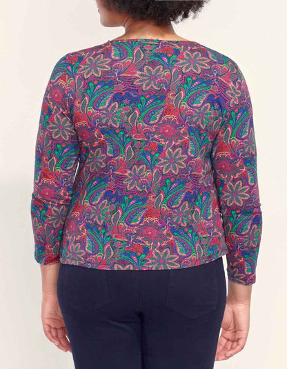 T-shirt coton bio imprimé TAMIR