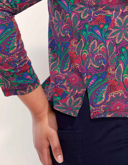T-shirt coton bio imprimé TAMIR