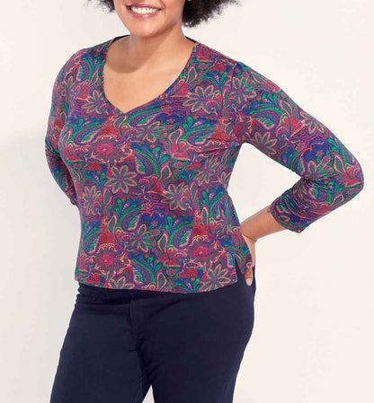 T-shirt coton bio imprimé TAMIR