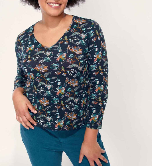 T-shirt coton bio imprimé TAMIR
