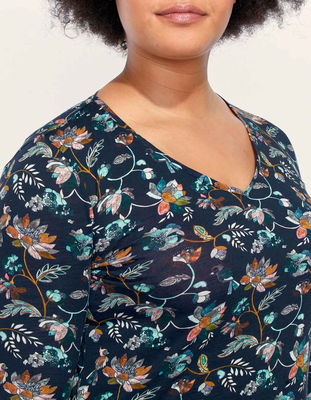 T-shirt coton bio imprimé TAMIR