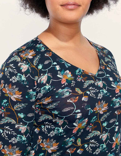 T-shirt coton bio imprimé TAMIR