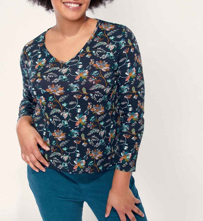 T-shirt coton bio imprimé TAMIR