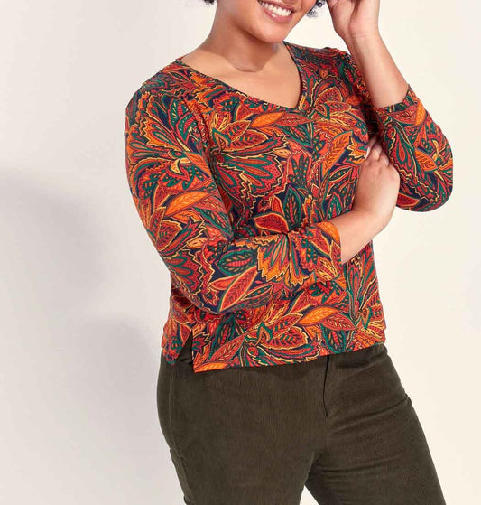 T-shirt coton bio imprimé TAMIR