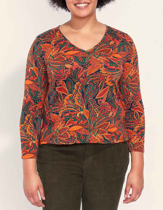 T-shirt coton bio imprimé TAMIR