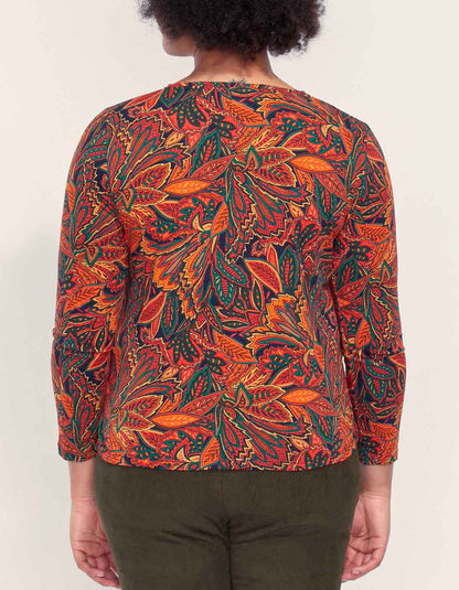 T-shirt coton bio imprimé TAMIR