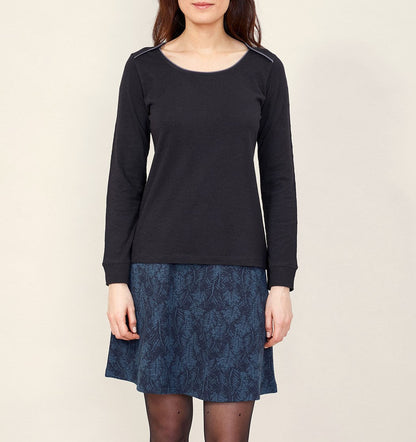 T-shirt coton bio manches longues JETSAN