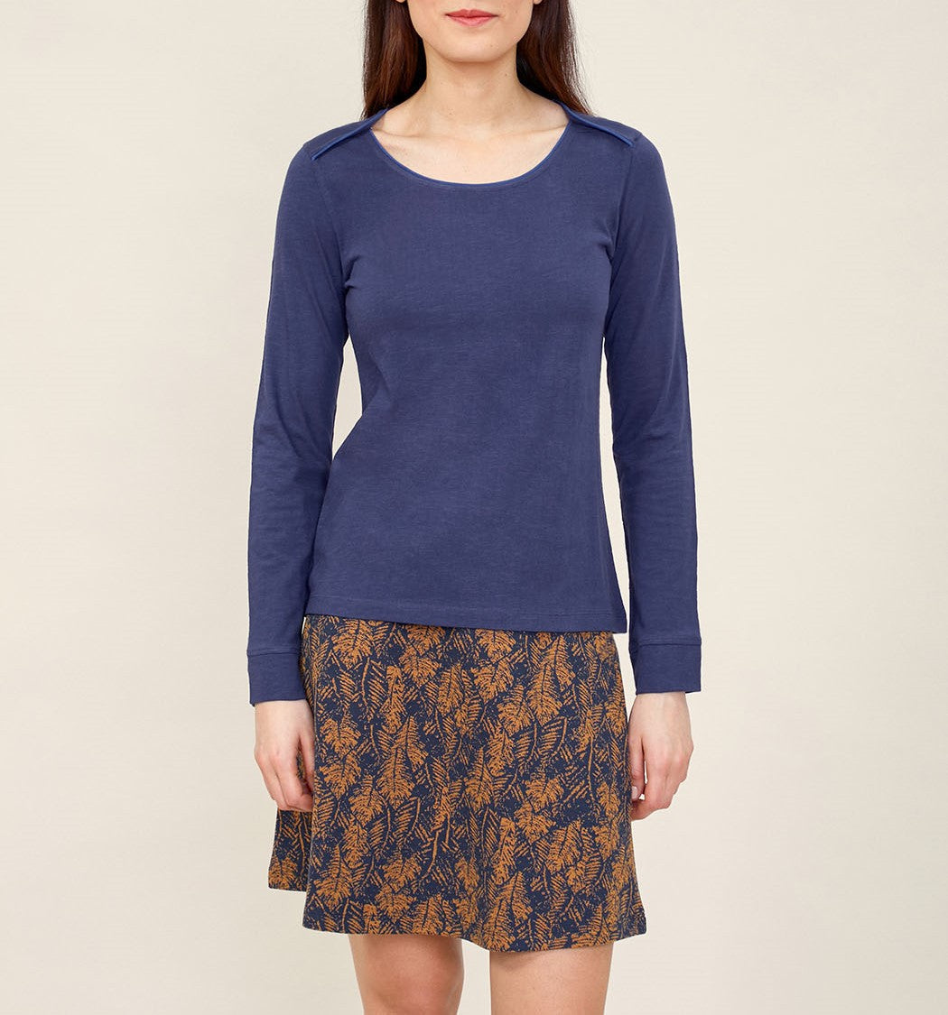T-shirt coton bio manches longues JETSAN