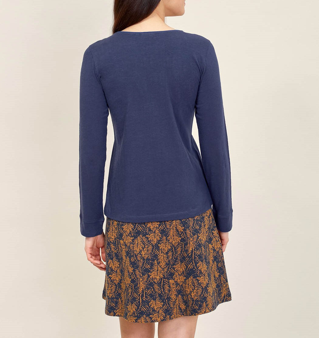 T-shirt coton bio manches longues JETSAN