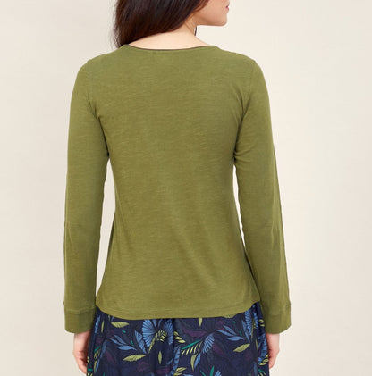 T-shirt coton bio manches longues JETSAN