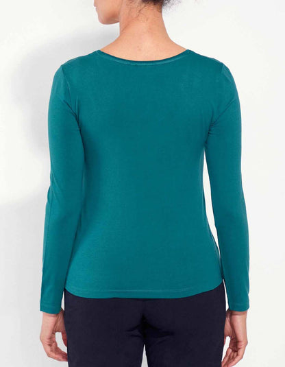 T-shirt fluide col V JAIPUR
