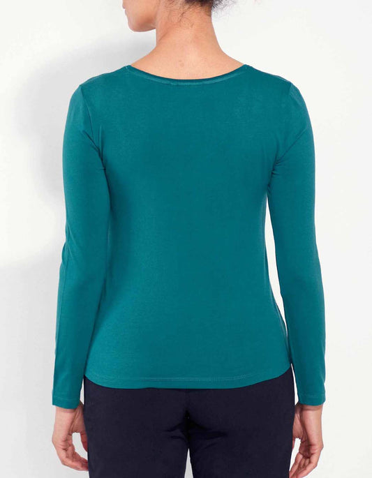 T-shirt fluide col V JAIPUR