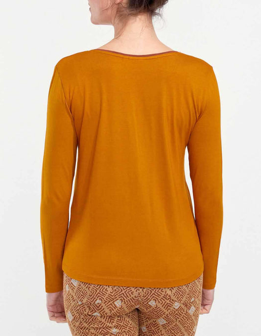 T-shirt fluide col V JAIPUR