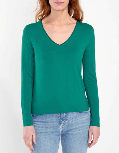 T-shirt fluide col V JAIPUR