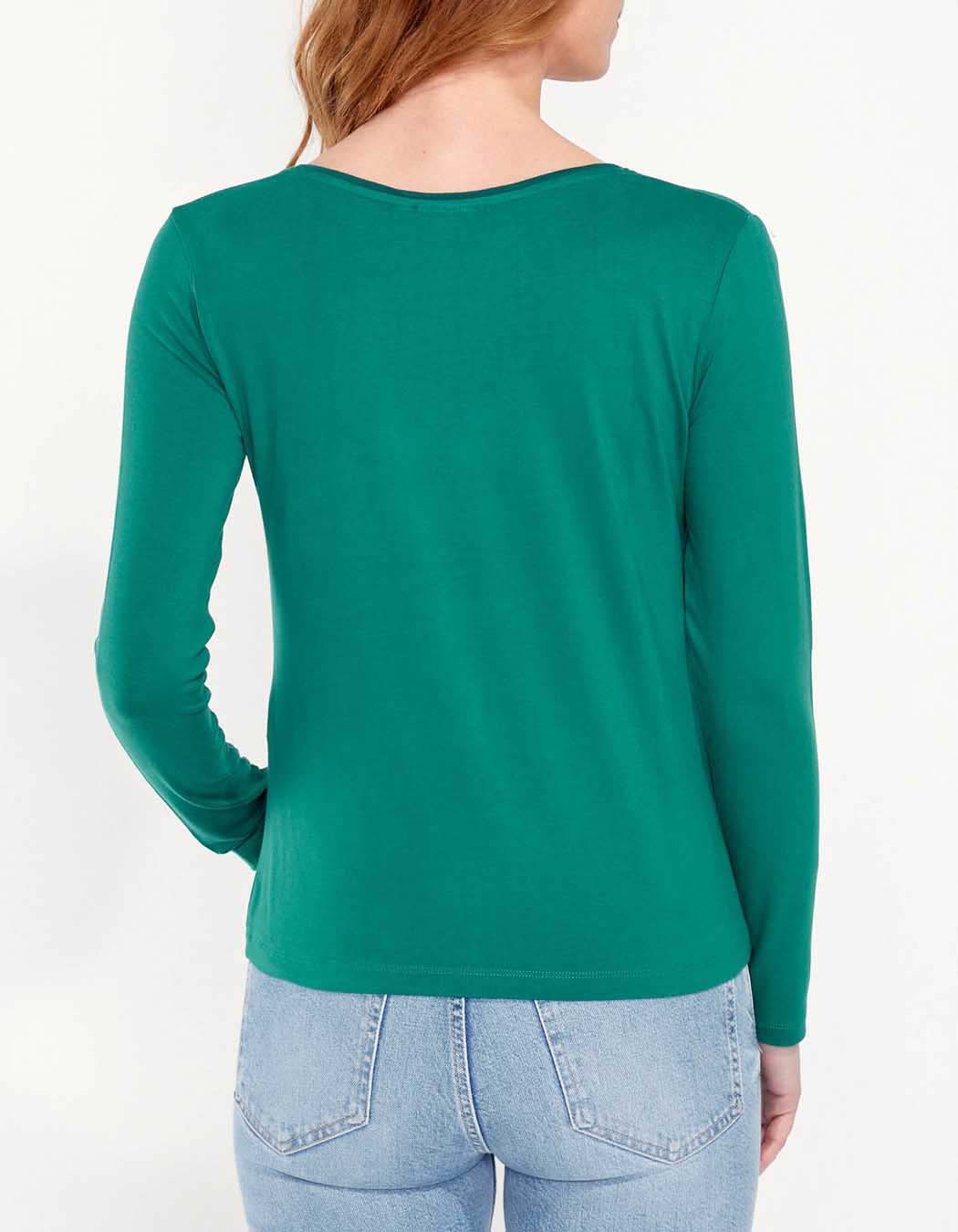 T-shirt fluide col V JAIPUR