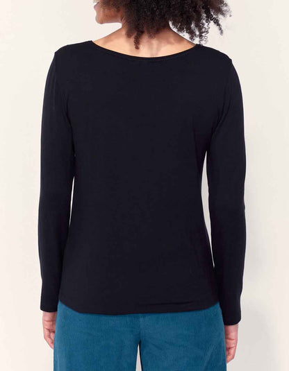 T-shirt fluide col v JAIPUR