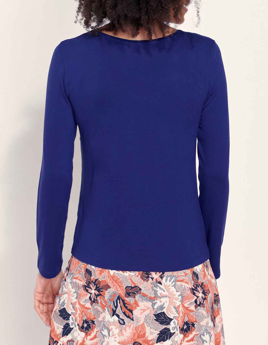 T-shirt fluide col v JAIPUR