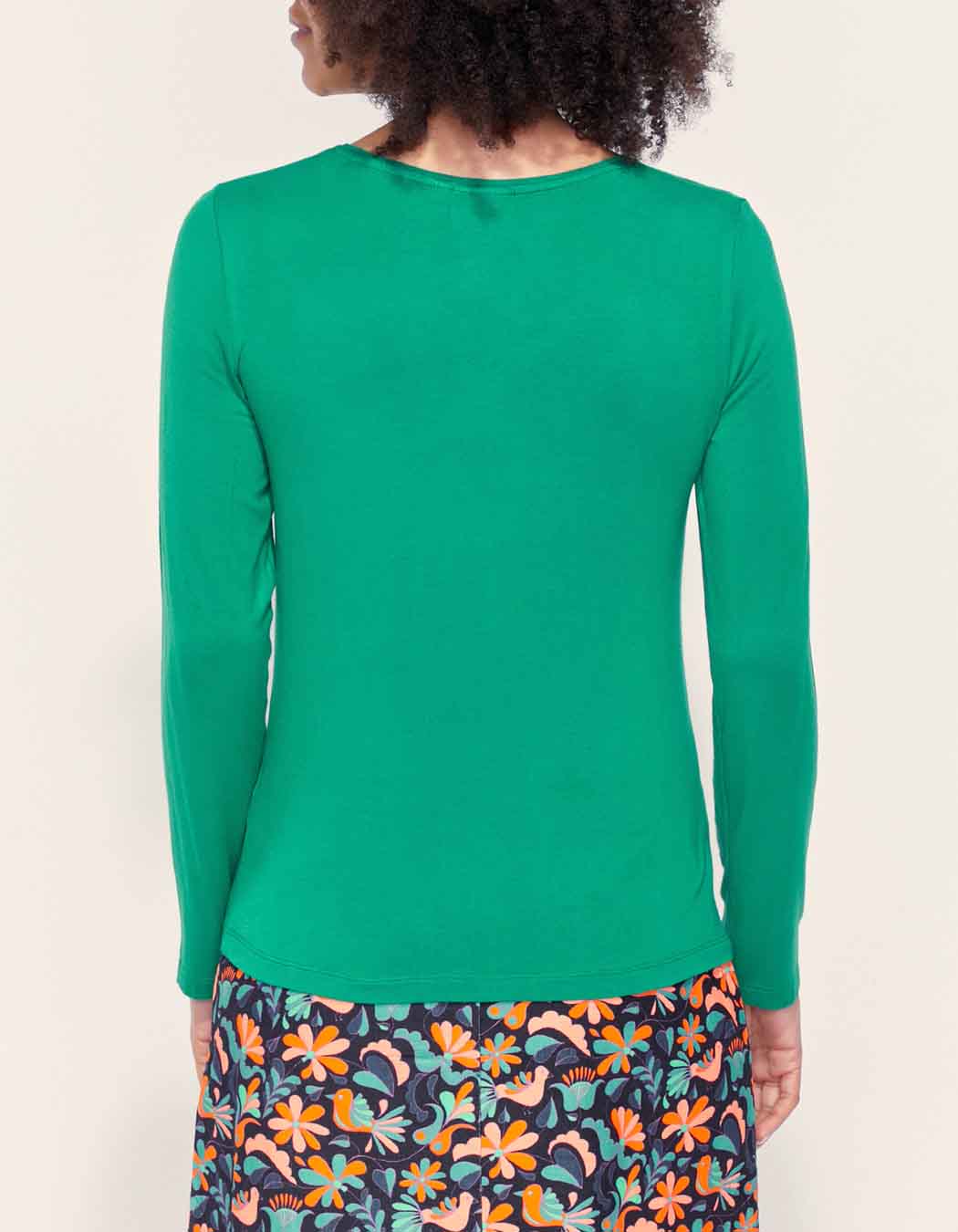 T-shirt fluide col v JAIPUR