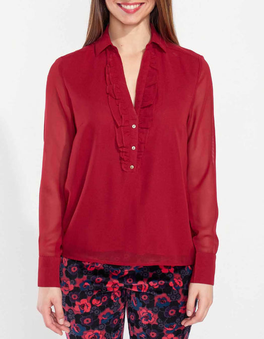 Blouse fluide imprimée KATI